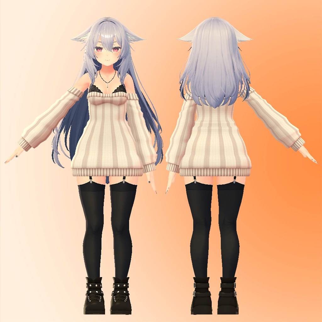 ひるね屋の縦セタ for Kikyo