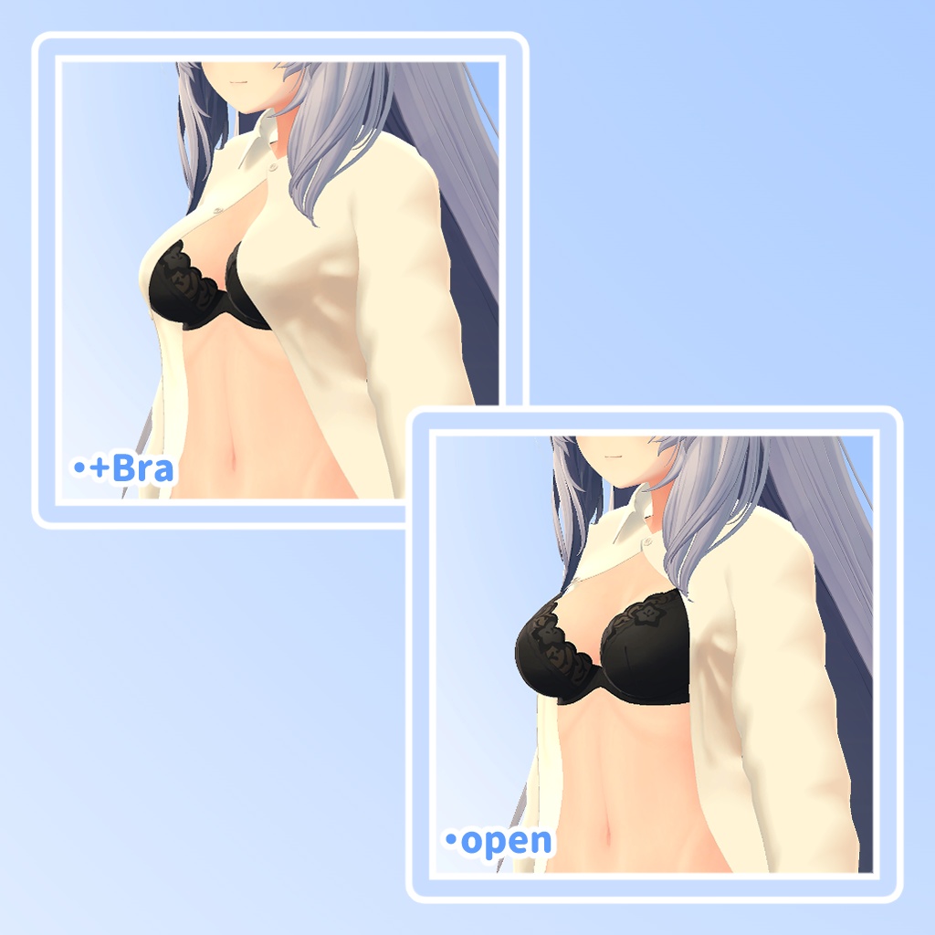 ひるね屋の前開きワイシャツ for Kikyo