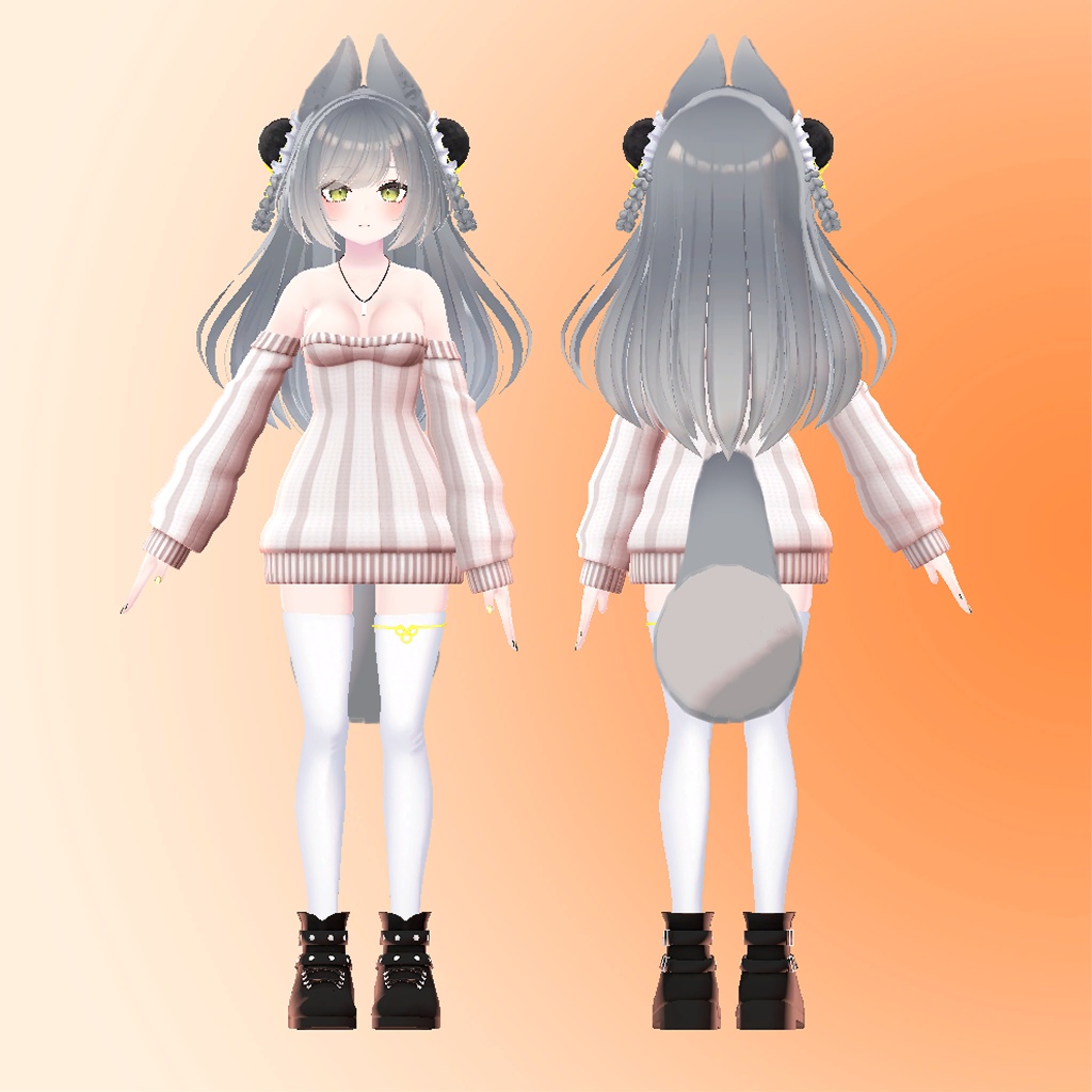 ひるね屋の縦セタ for Leefa