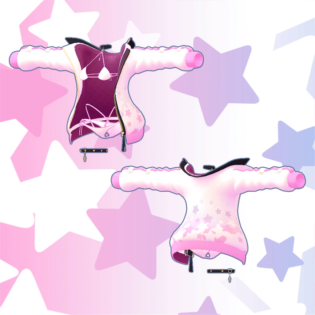 ひるね屋のStar Bikini Jacket for Maya