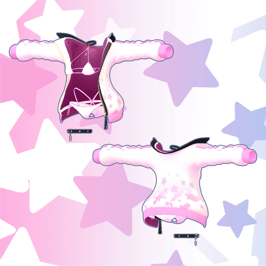 ひるね屋のStar Bikini Jacket for Selestia