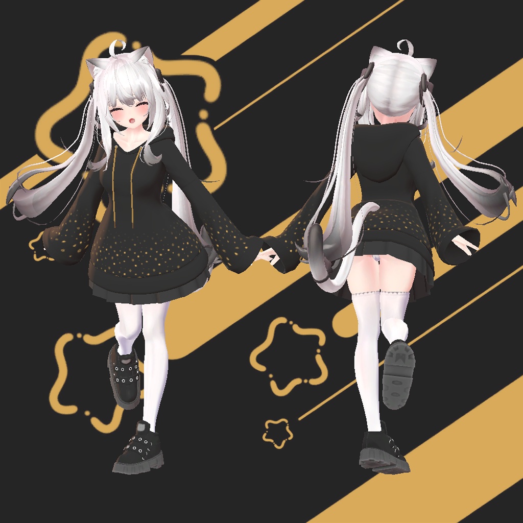 ひるね屋の星空パーカー for Maya