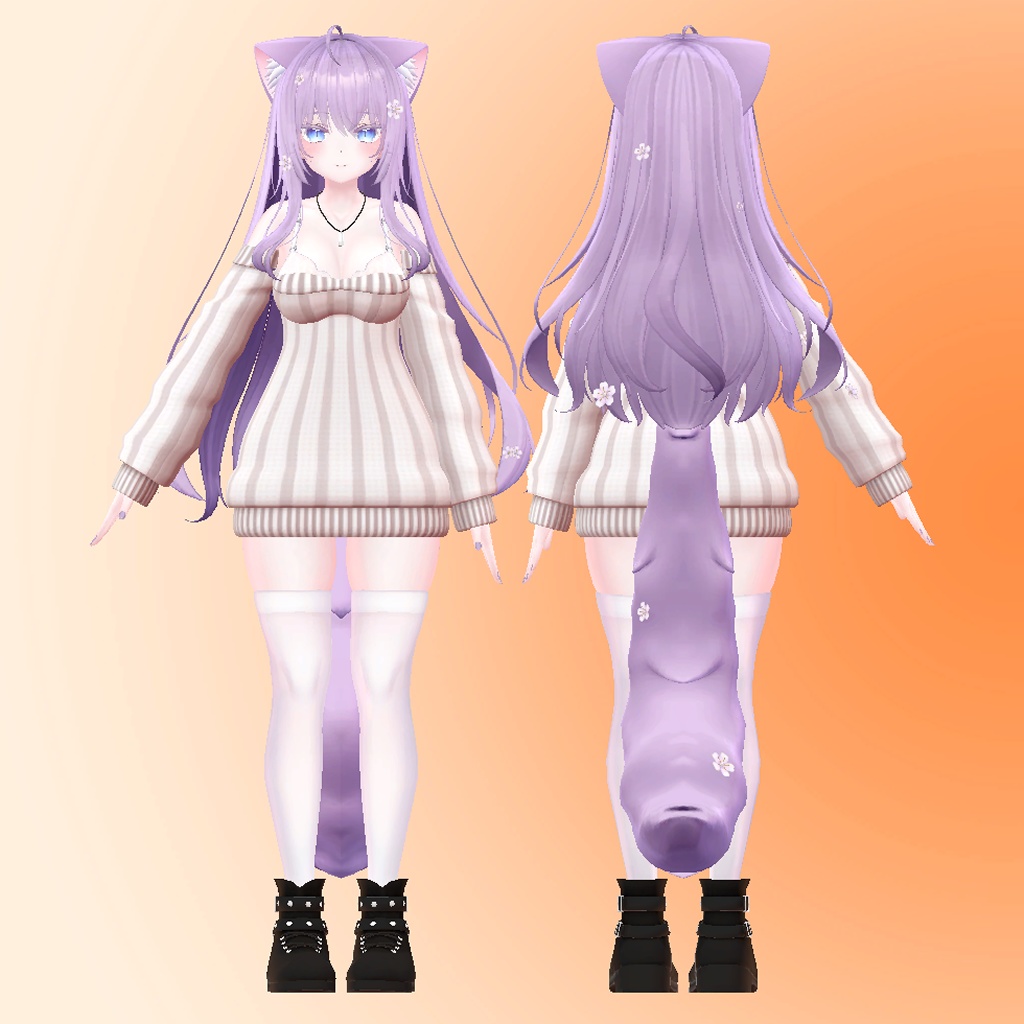 ひるね屋の縦セタ for Moe