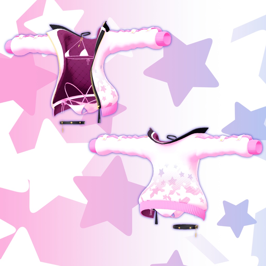 ひるね屋のStar Bikini Jacket for Velle