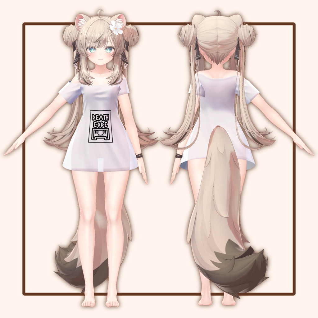 ひるね屋のゆるすけシャツ for Manuka