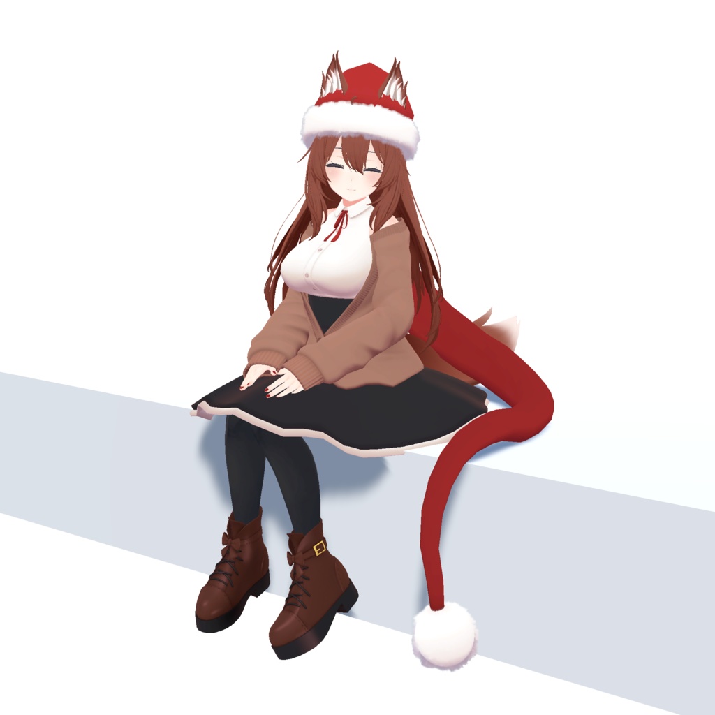 なが~~~いサンタ帽子