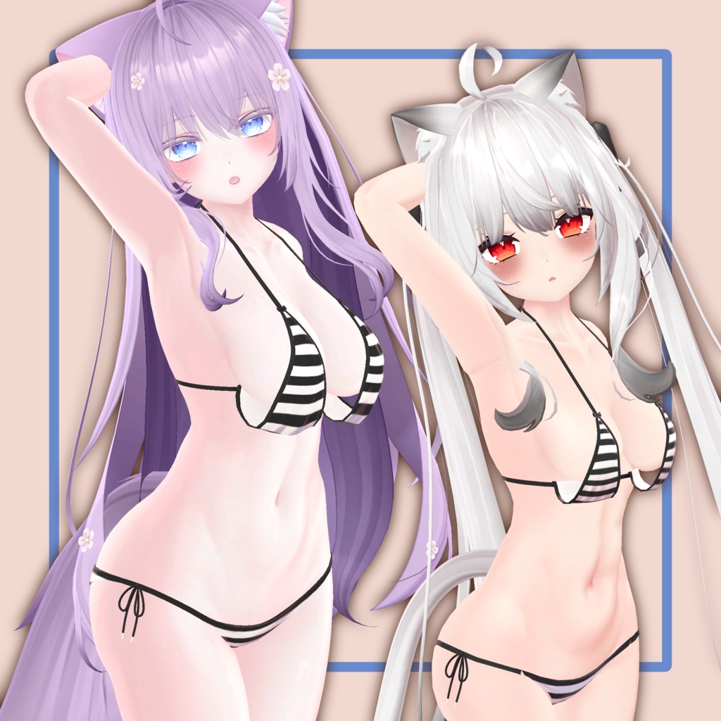 ひるね屋のLoose Bikini【複数アバター対応】