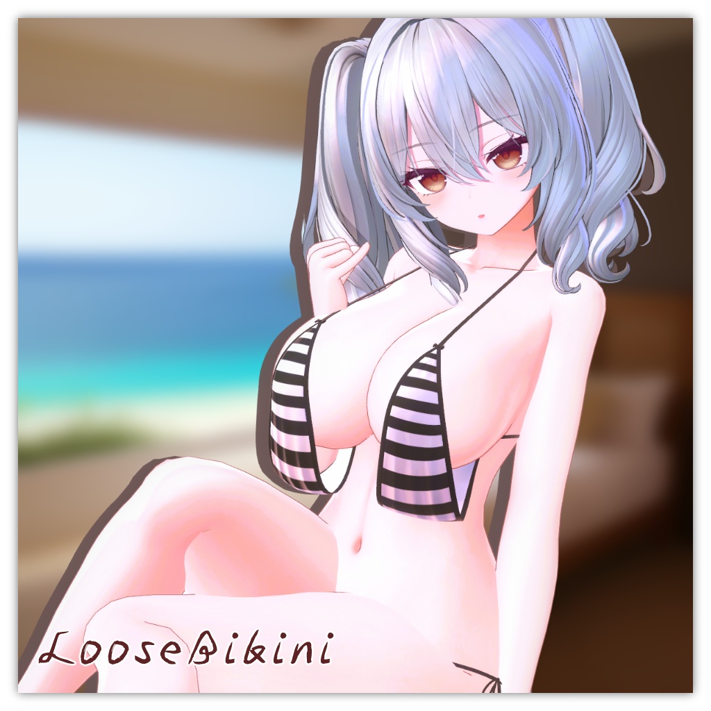 ミルティナ用追加❣️ひるね屋のLoose Bikini【複数アバター対応】