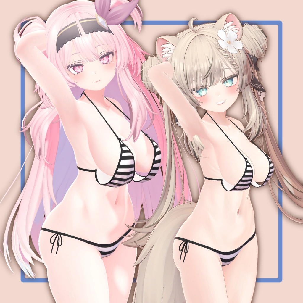 ひるね屋のLoose Bikini【複数アバター対応】