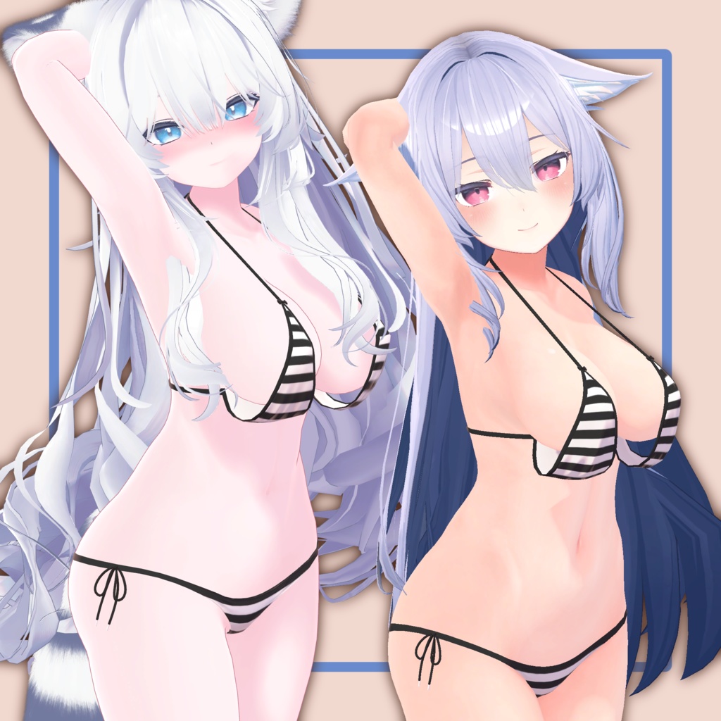 ひるね屋のLoose Bikini【複数アバター対応】