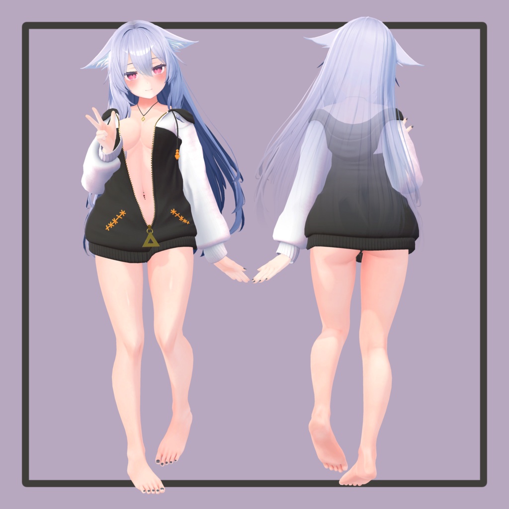 【ミルティナ対応追加】ひるね屋のLA Parker【複数アバター対応】