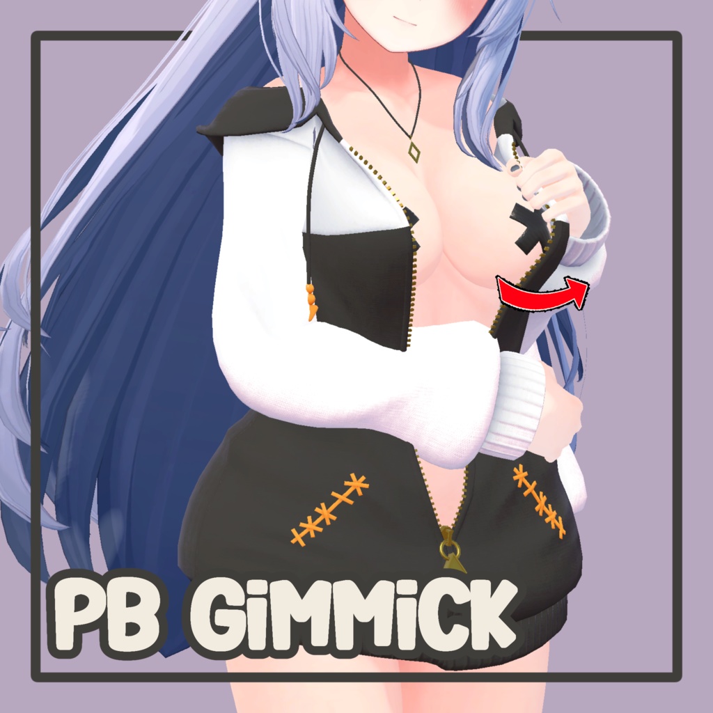 【ミルティナ対応追加】ひるね屋のLA Parker【複数アバター対応】