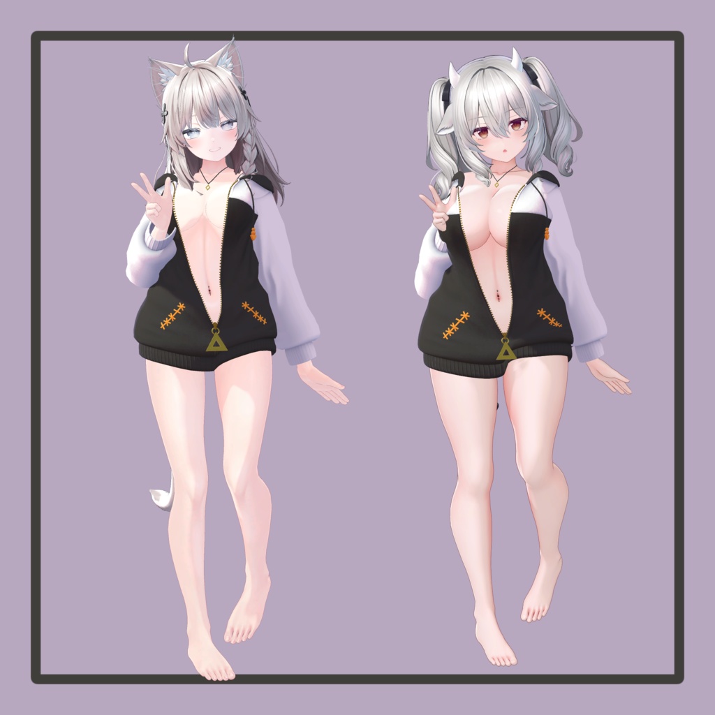 【ミルティナ対応追加】ひるね屋のLA Parker【複数アバター対応】