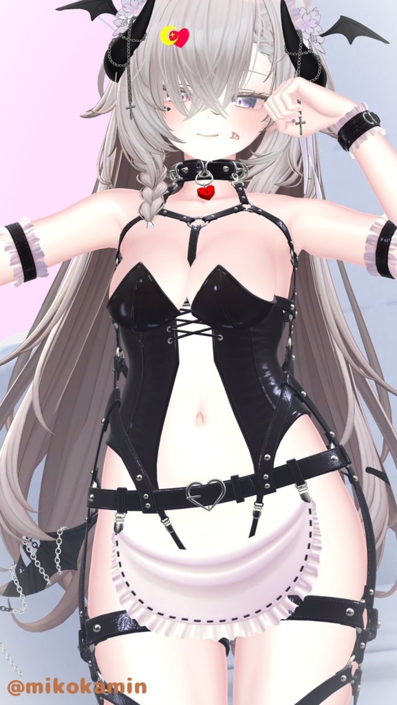 HarnessBunnyMaid【9アバター対応】