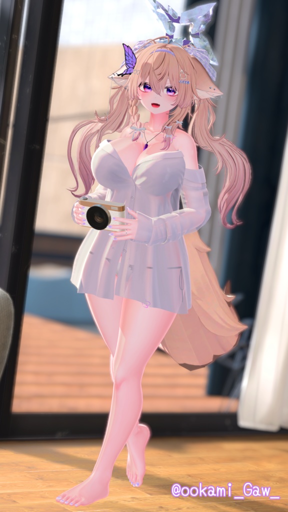 Barely Buttoned【複数アバター対応】