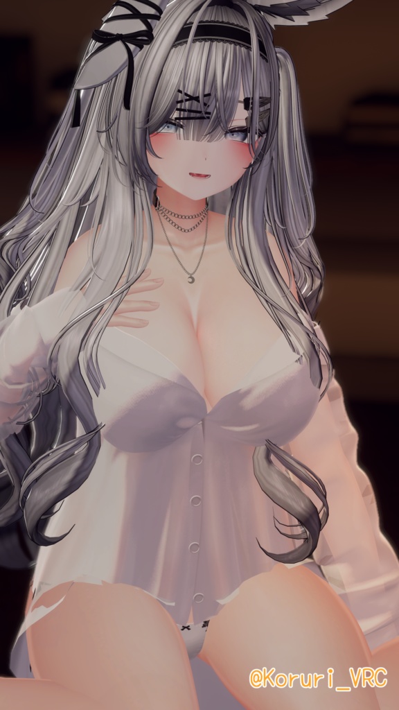 Barely Buttoned【複数アバター対応】