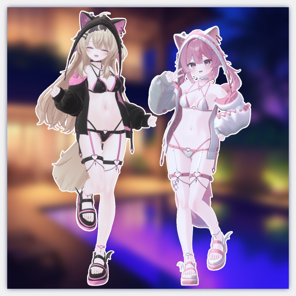 💝初日限定30%OFF💝Nyanccubus❣️Summer【複数アバター対応】
