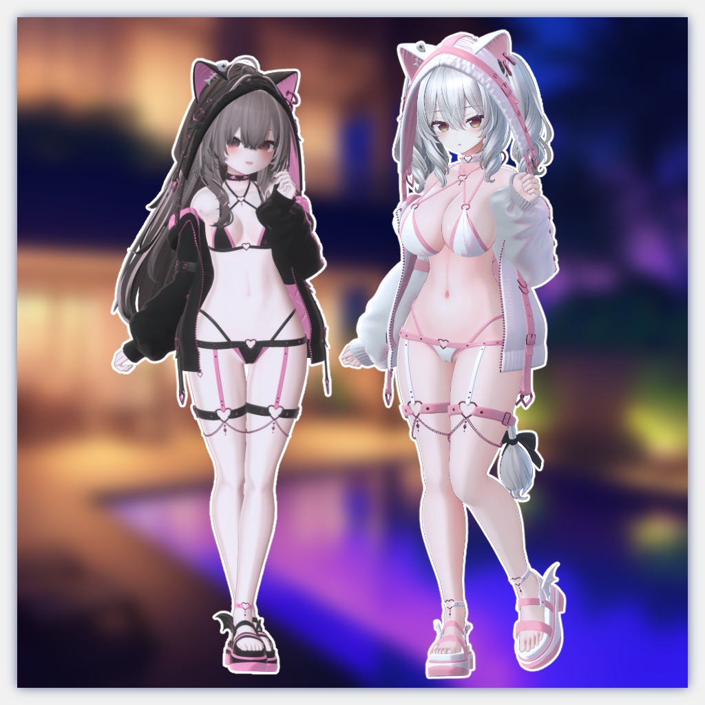 💝初日限定30%OFF💝Nyanccubus❣️Summer【複数アバター対応】