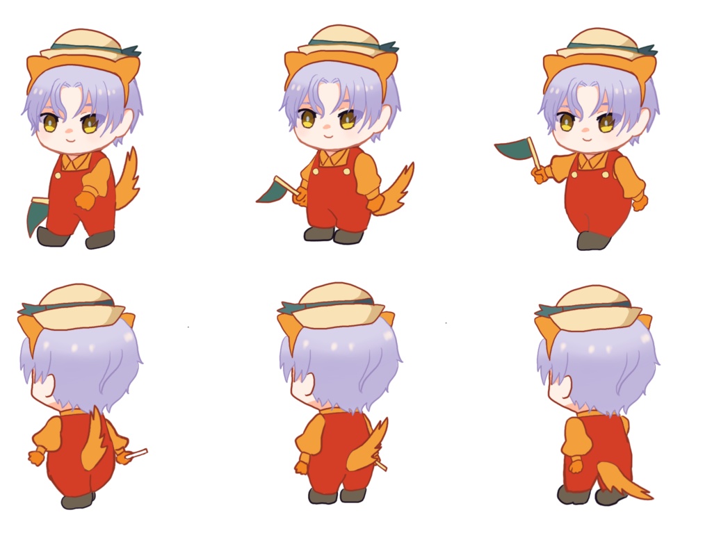 [たびはじ専用]ピクリエ用アバター