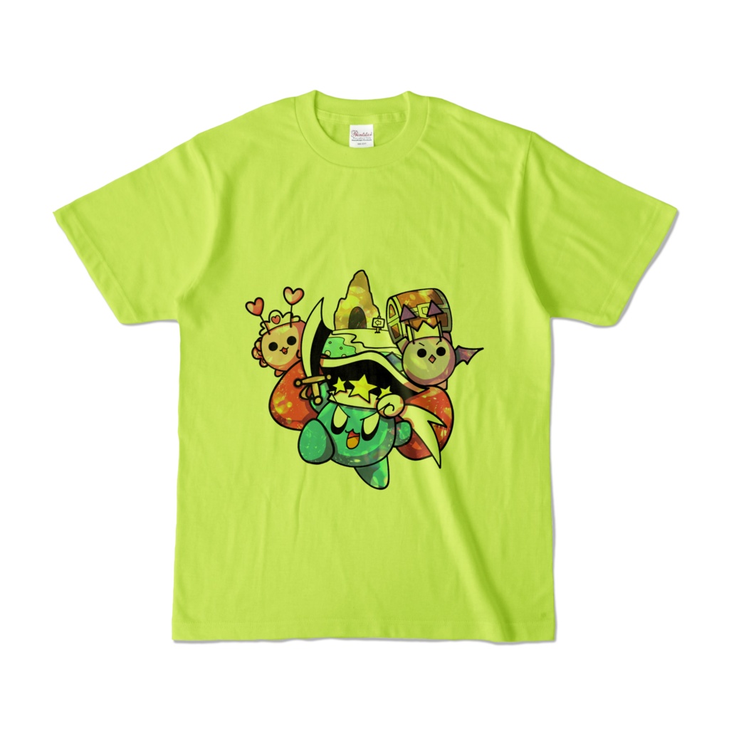 「ポケスター海ぞく団とお宝のねむる島」カラーTシャツ(ライトグリーン)
