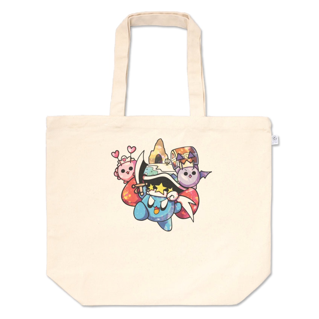 「ポケスター海ぞく団とお宝のねむる島」トートバッグL