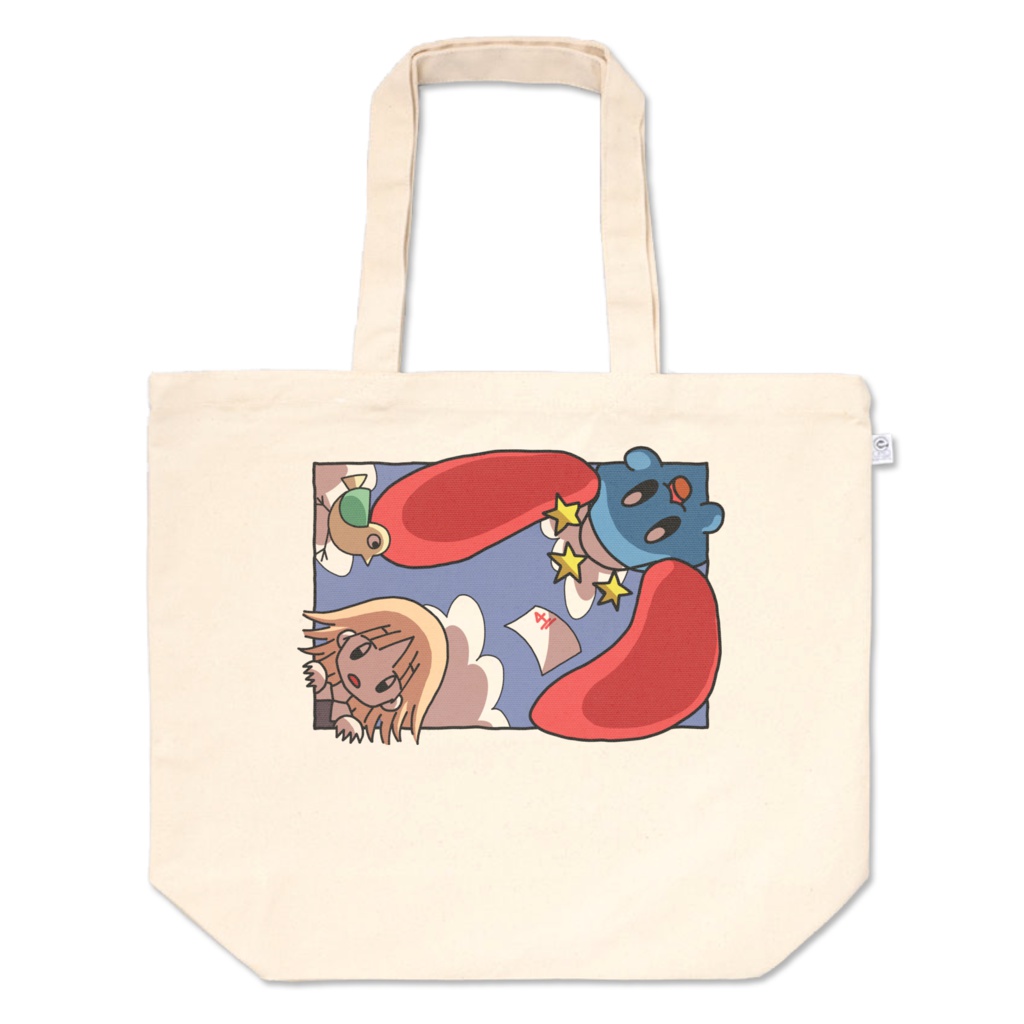 「白い駅」トートバッグL