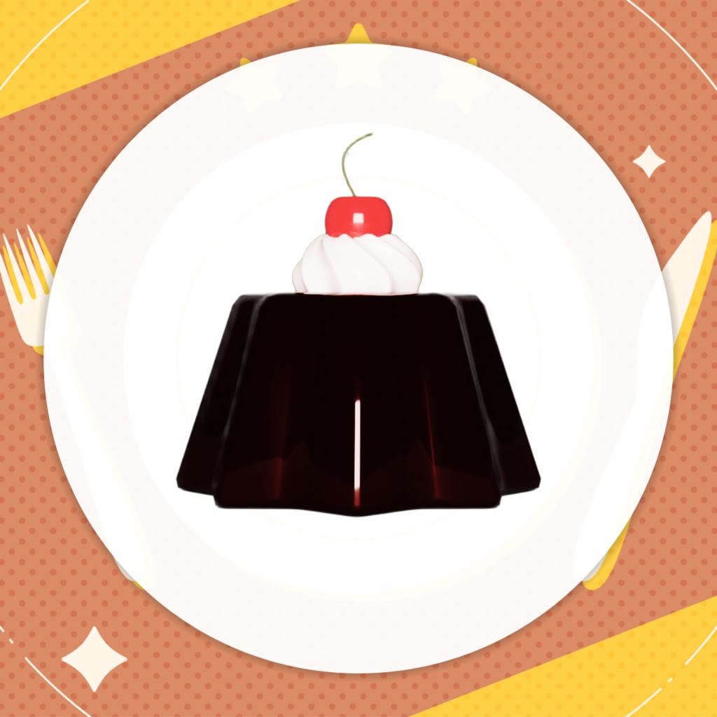 もっちりプリン&ゼリー【Wormiesock対応】