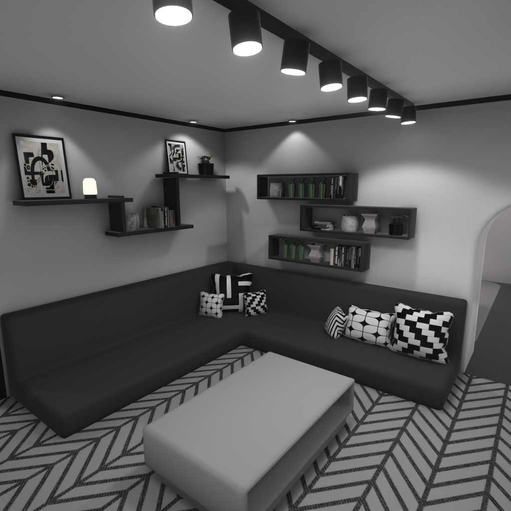 【VRC向けワールド】Chic Apartment