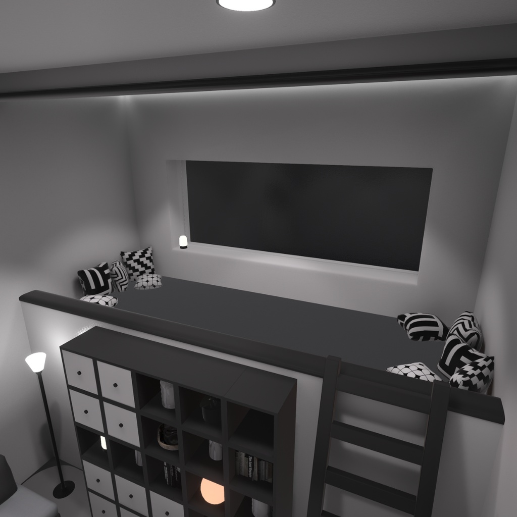 【VRC向けワールド】Chic Apartment