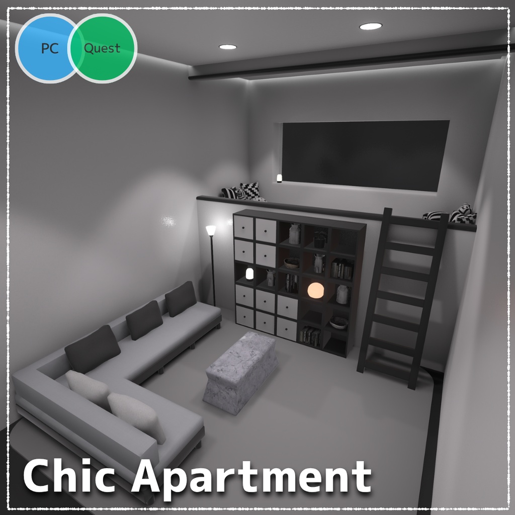 【VRC向けワールド】Chic Apartment