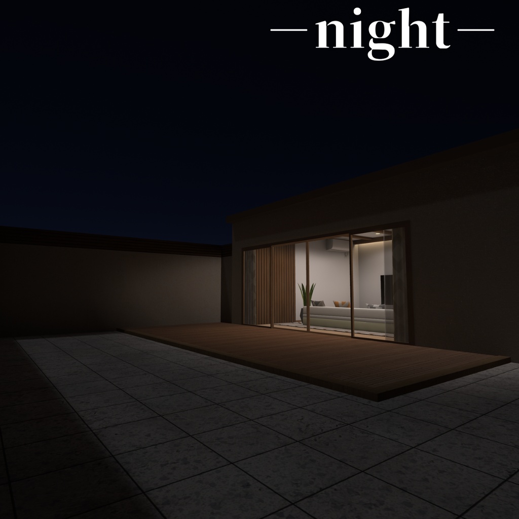 【VRC向けワールド】Warm Timber Lounge