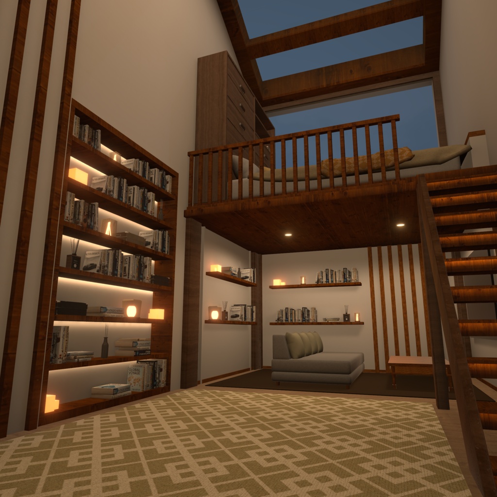 【VRC向けワールド】Cozy Corner House
