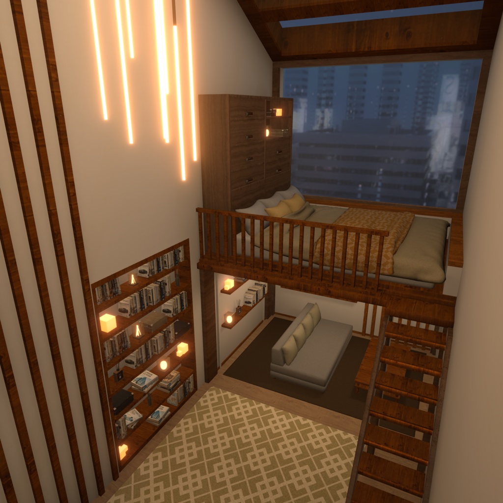 【VRC向けワールド】Cozy Corner House