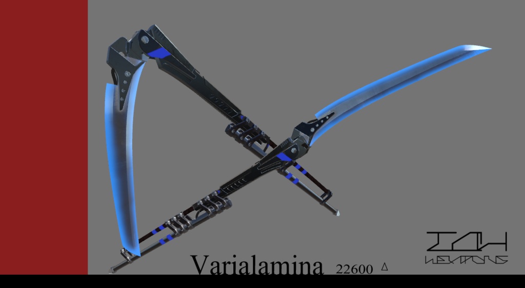 3Dモデル「Varialamina」