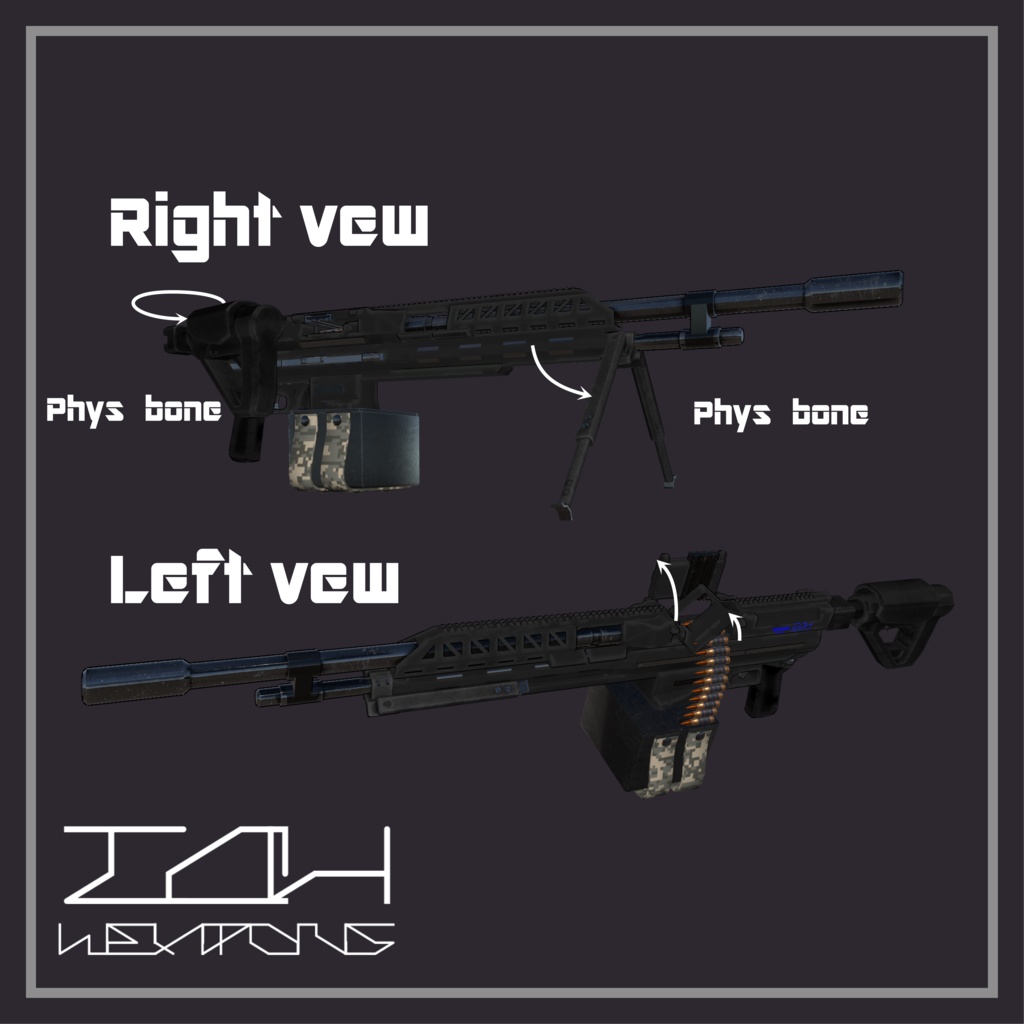 3Dモデル「MG338i」MA対応 VRC想定