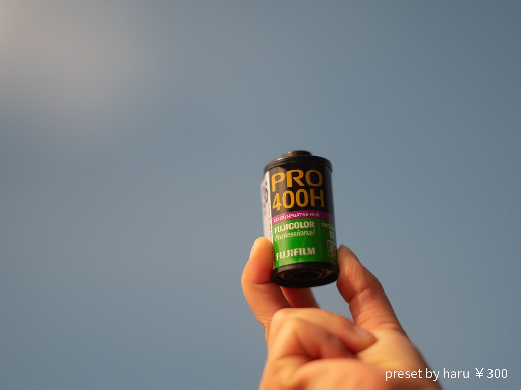 「pro400」jpg & preset(dng)