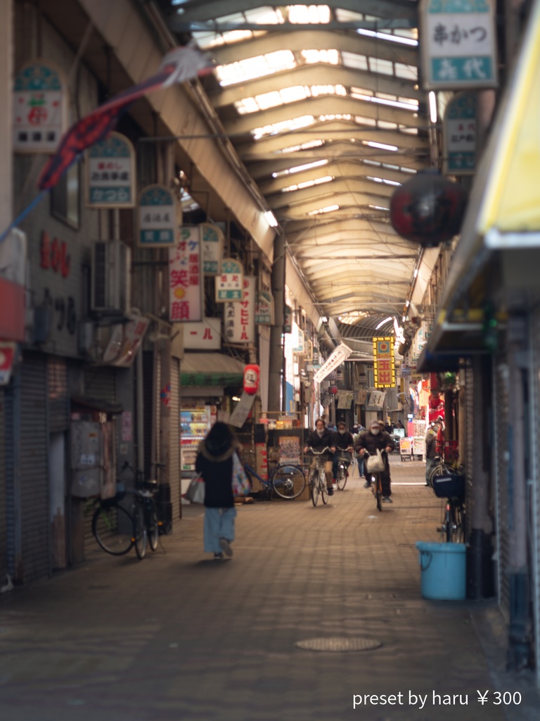 「osaka」jpg & preset(dng)