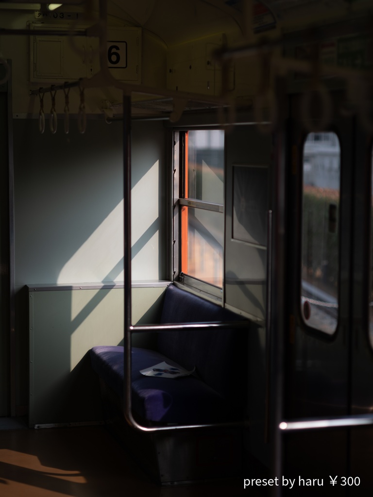 「blue train」jpg & preset(dng)