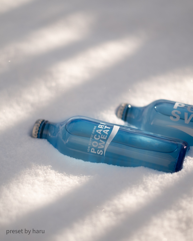 「snow pocari」jpg & preset(dng)