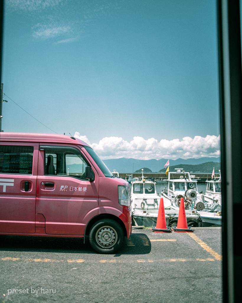 「mail car」jpg & preset(dng)