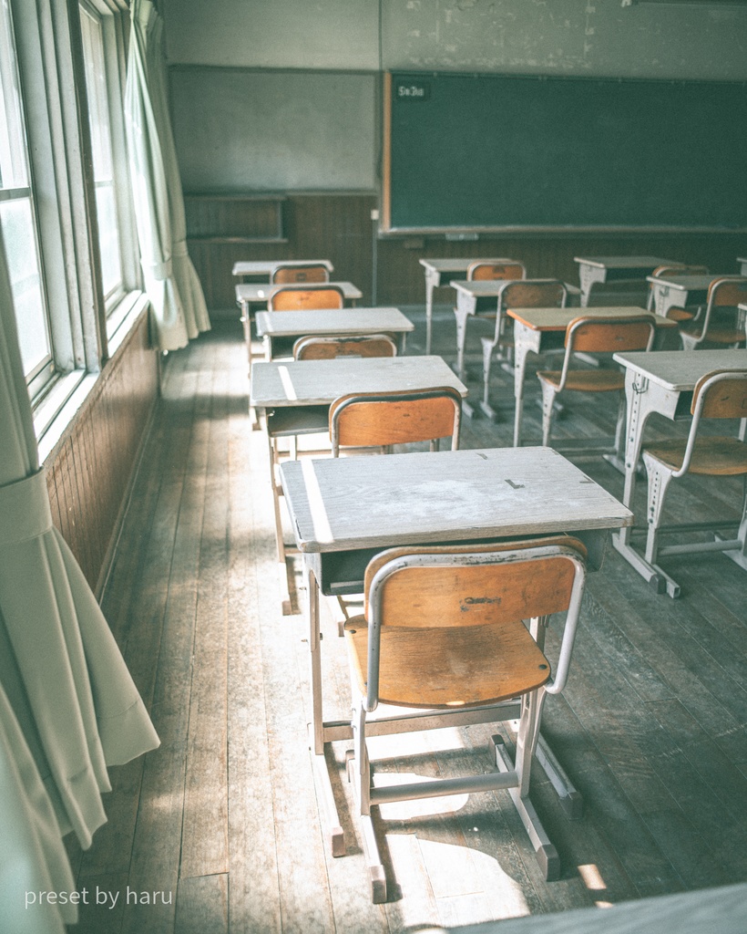 「school desk2」jpg & preset(dng)
