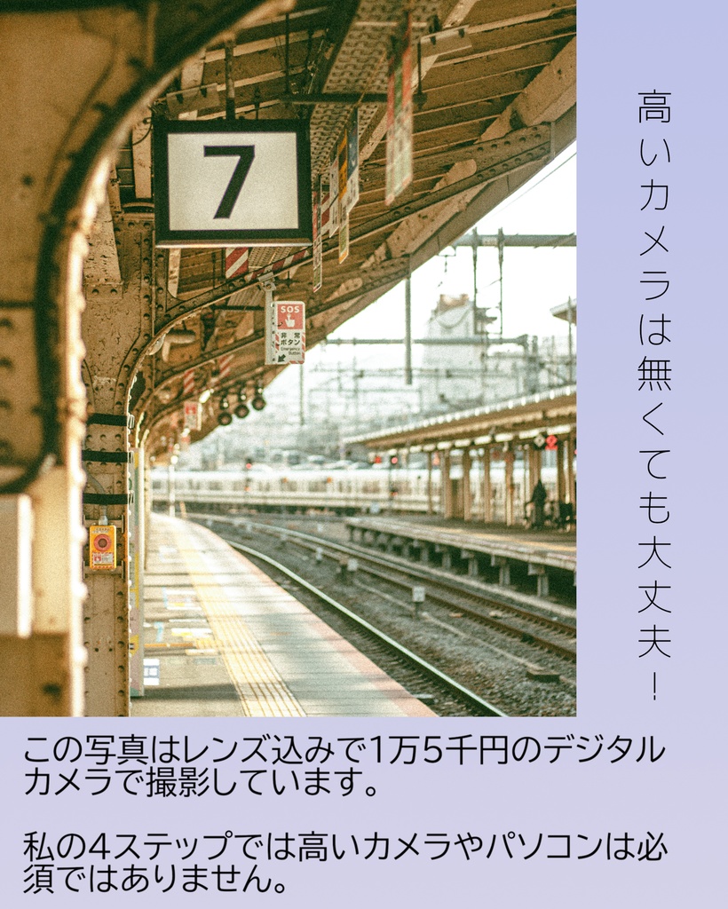 機材、撮り方、編集、4ステップ解説