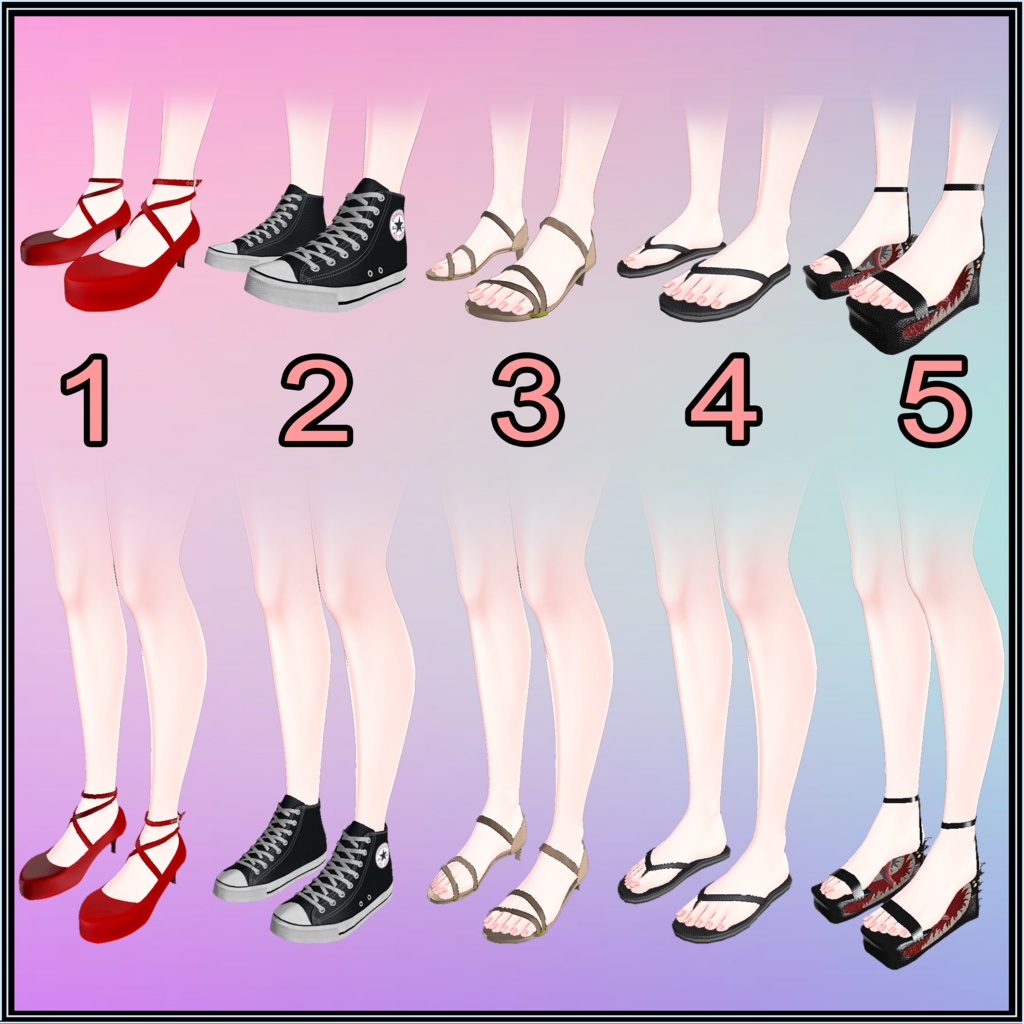 Shoe Pack for Selestia