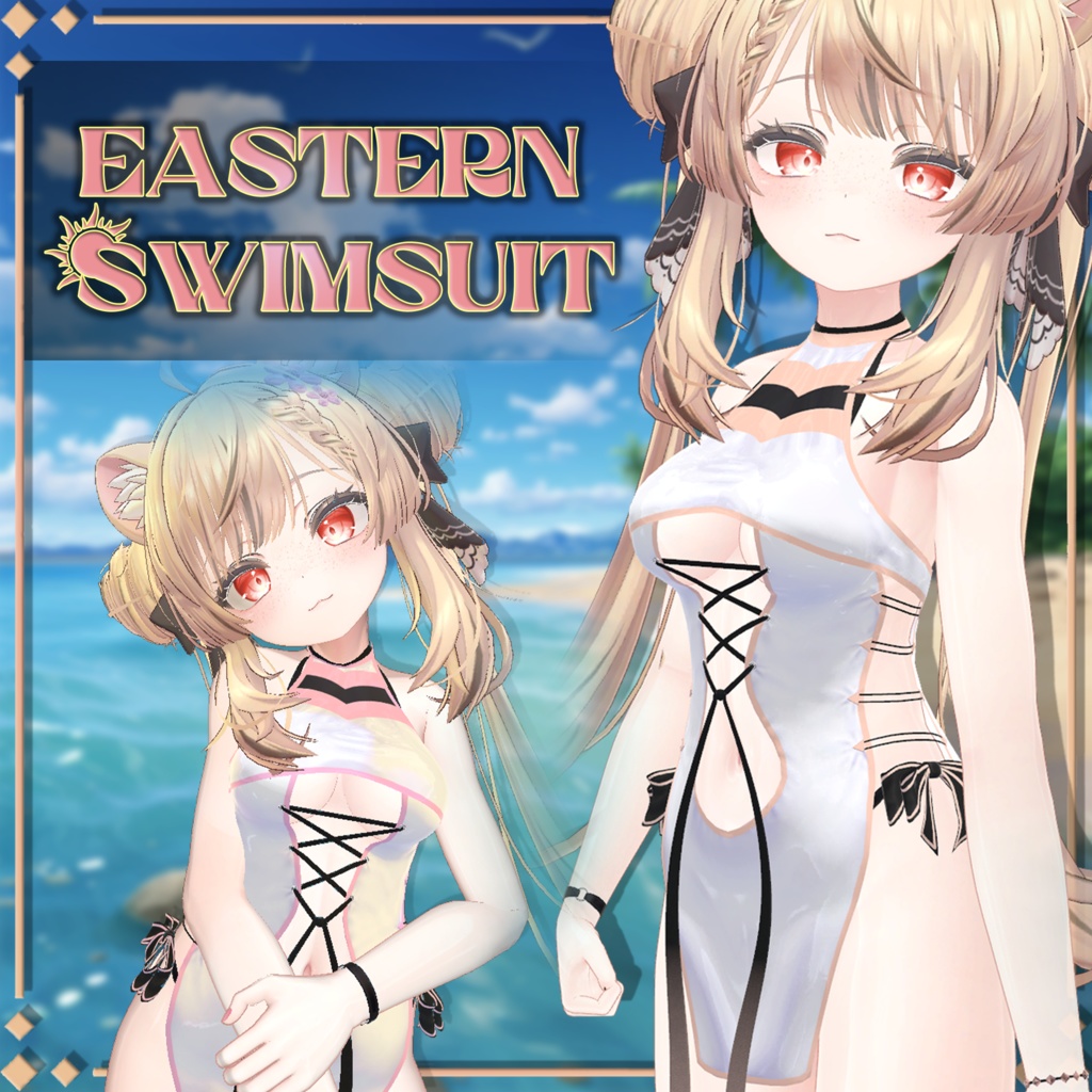  東洋風水着「マヌカ」- Eastern Swimsuit for Manuka