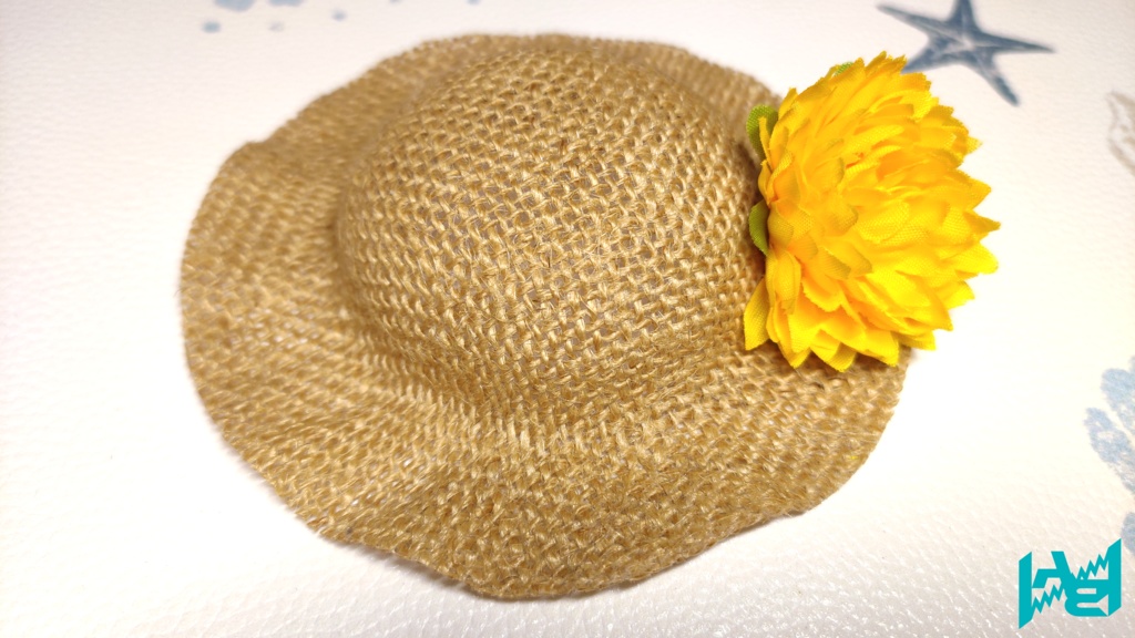 シンプルジュートハット