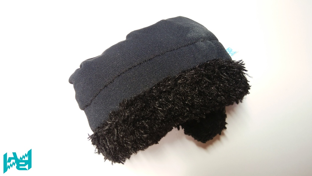 もこもこうさちゃんぼうし(くろ)