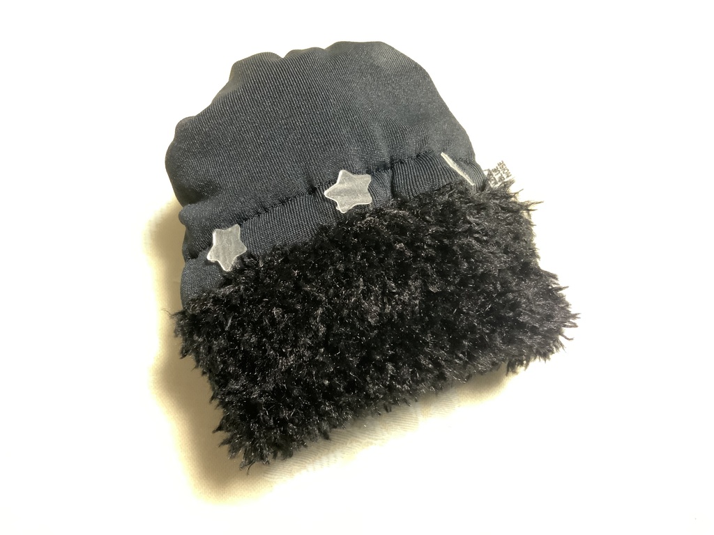 もこもこうさちゃんぼうし(くろ)