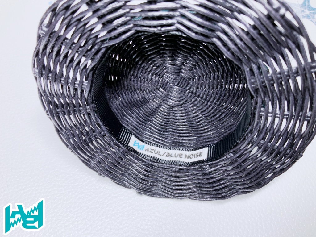 ABNオリジナルカンカン帽(オニキスブラック)