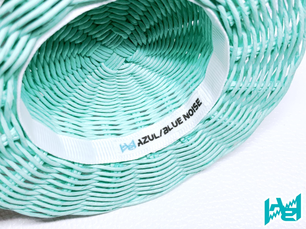 ABNオリジナルカンカン帽(パステルミント)