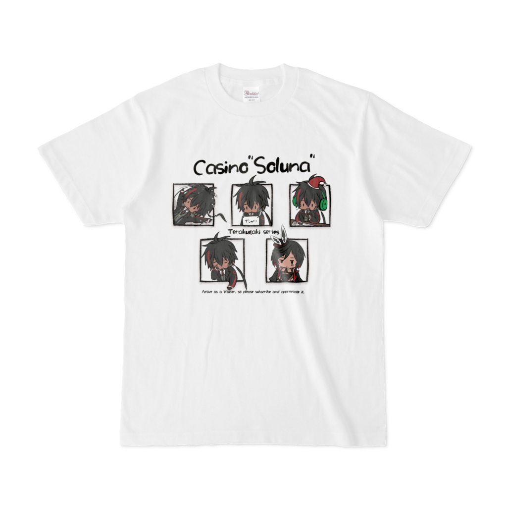 【Soluna】“Tシャツ” 手落書き総朔シリーズ